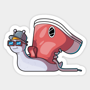 Sneaker Snail! Sticker